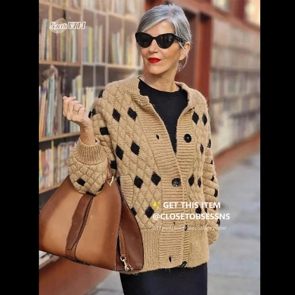 ZARA Oversized Wool-Blend Cardigan - Picture 9 of 17